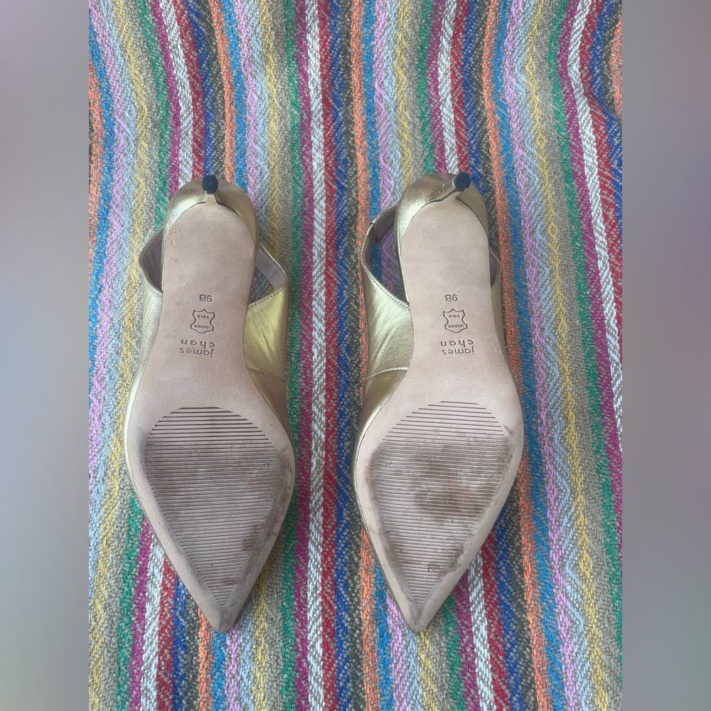New James Chan Fallon Slingback Pump Sz 9B - Picture 8 of 10